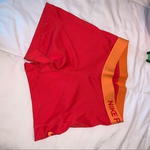 Nike pro, athletic shorts